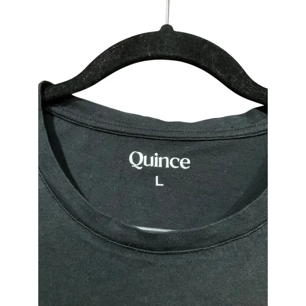 Quince Top Women Large Black - Picture 2 of 3